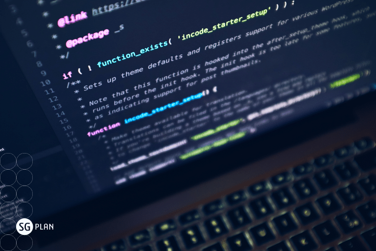 tela do notebook com informações do programa de manutenção