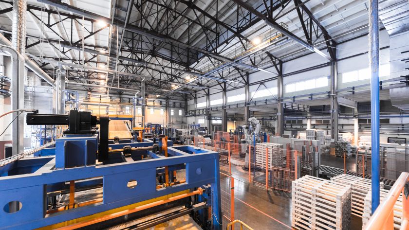 processo de producao no chao de fabrica