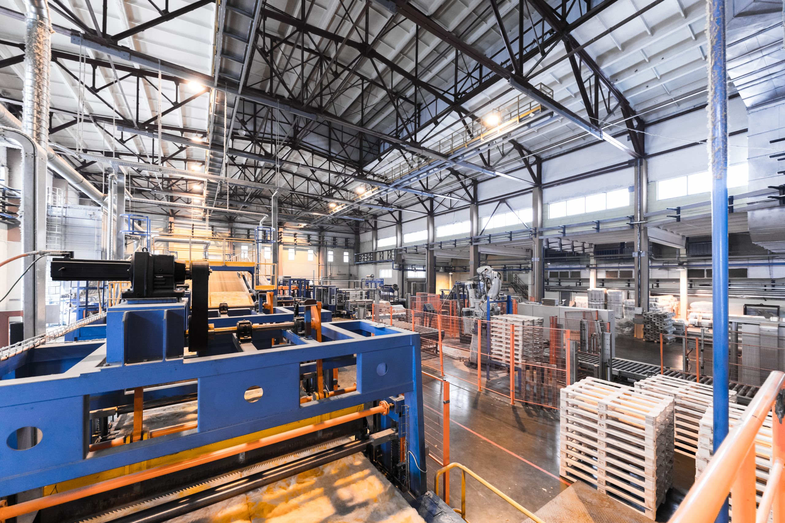 processo de producao no chao de fabrica