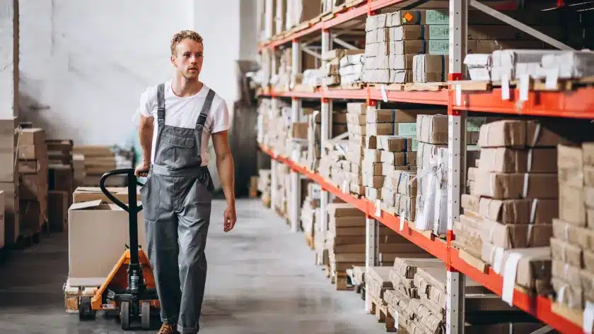 homem carregando caixas de papelão